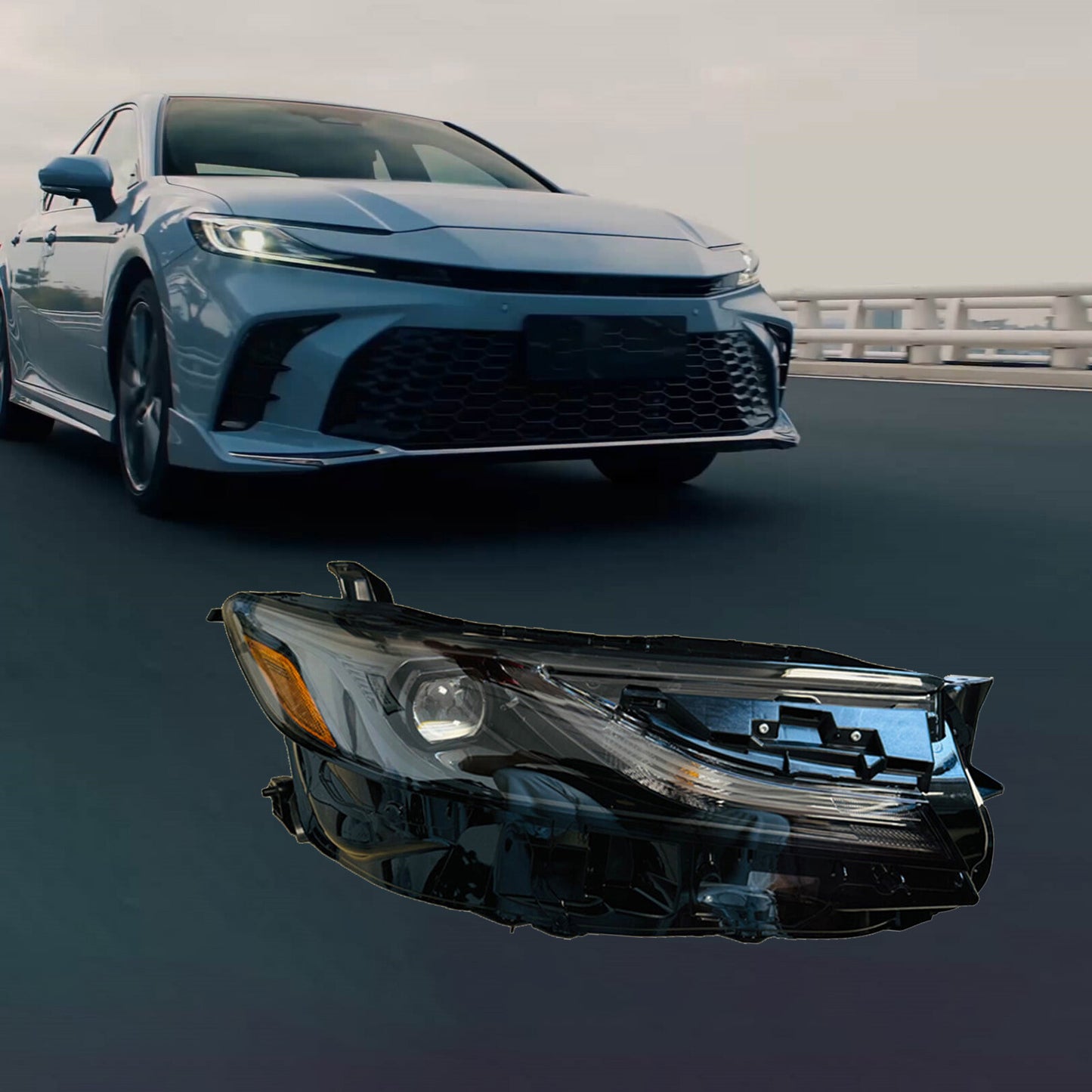 Headlight LED Headlamp for 2024 2025 for Toyota for Camry SE LE Assembly Right PassengN0