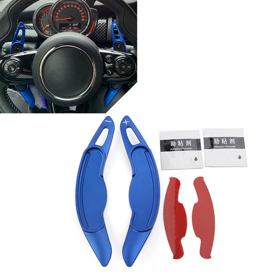 Fit for BMW for BMW for Mini F54 F55 F56 Blue Steering Wheel Shift Paddle Shifter Extension