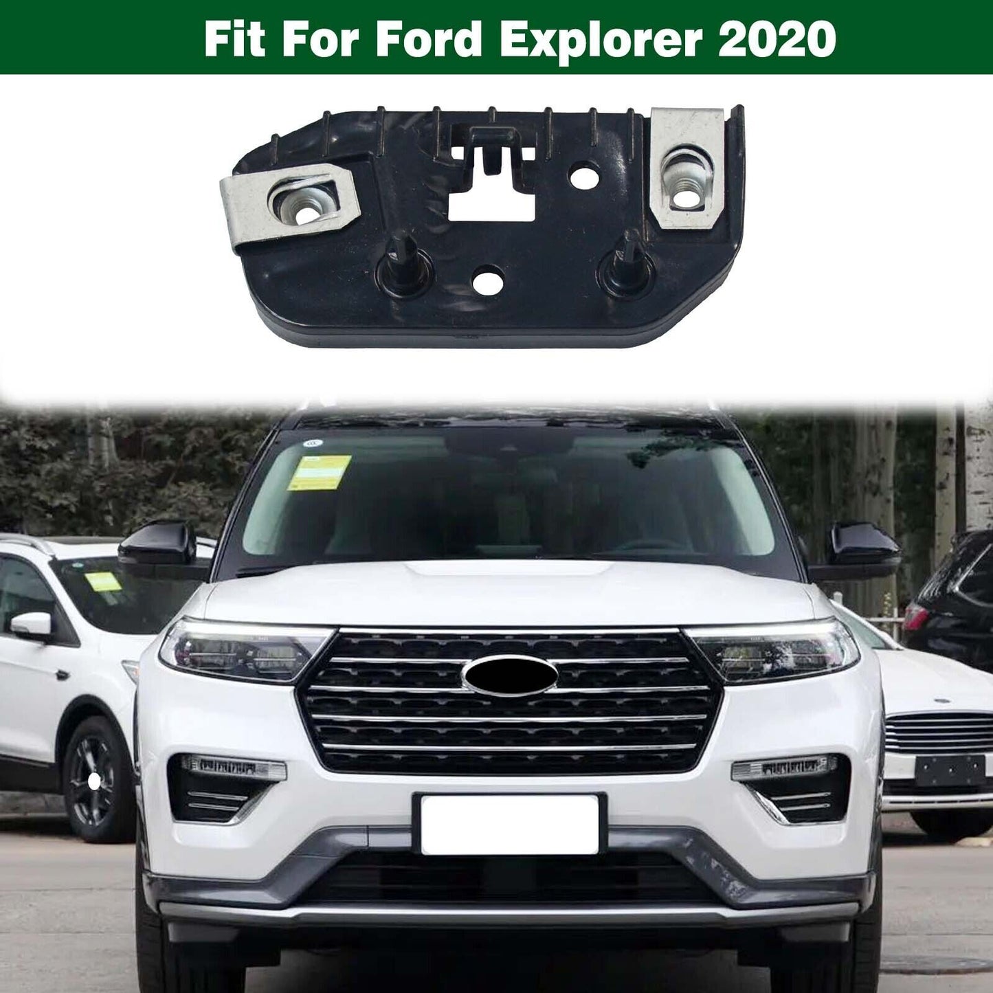 1Pcs Left Side Front Bumper Reinforcement Bracket Support for Ford Explorer 2020