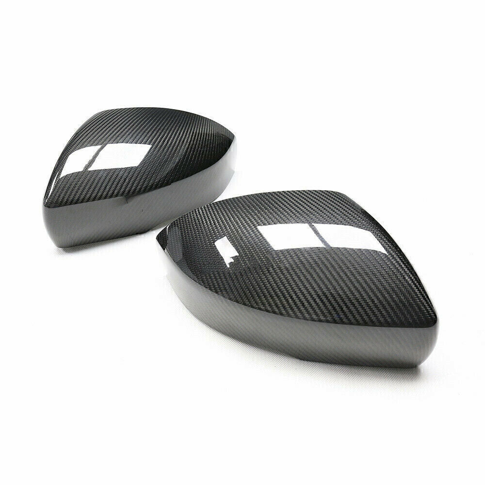 for Range Rover Sport 14-22 Dry Carbon Fiber Rear View Mirror Cap Cover Trim 2X