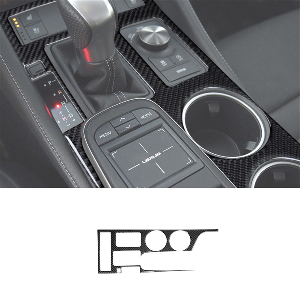 Carbon Fiber Gear Shift Panel Cover Trim for Lexus RC300 350 200T 2015-2020