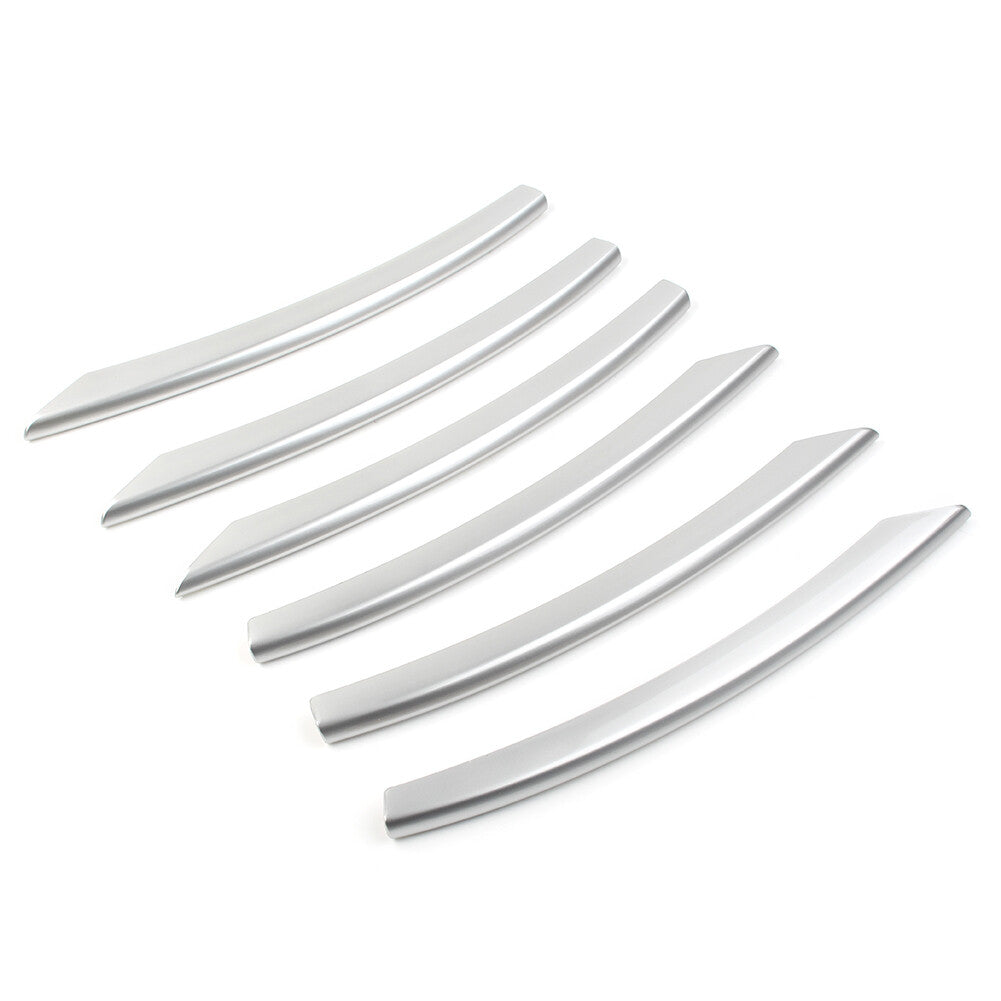 Fit 2013-17 for Land Rover for Range Rover Silver Front bumper Fog Light Lamp Cover Trim