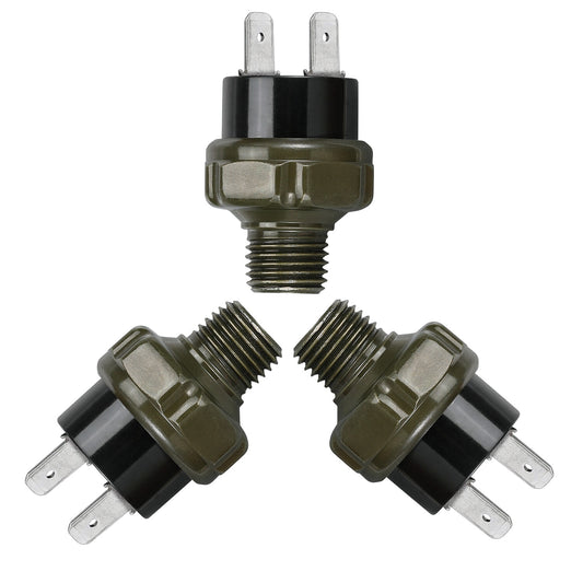 Xrmxf 3pcs 150-180PSI Air Pressure Switch Tank Mount 1/4 for Train/Air Horn