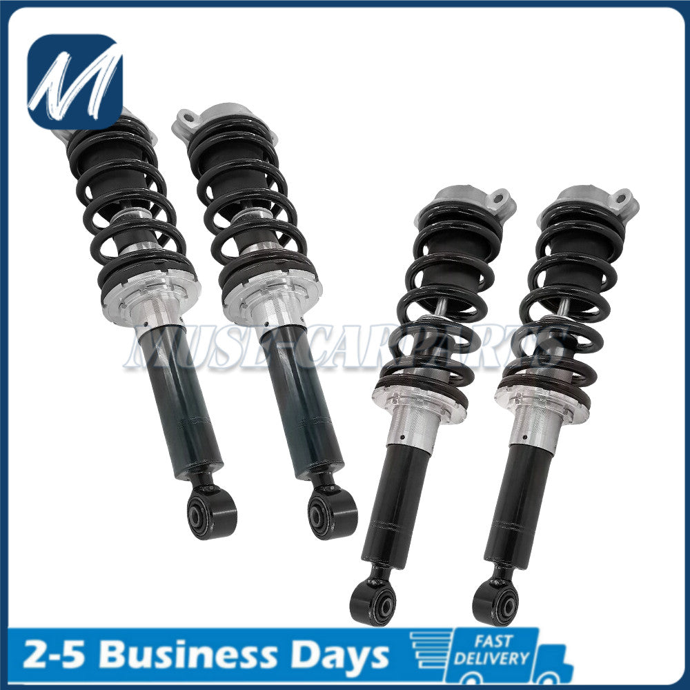 4Pcs Front Rear Shock Struts Assys Fit for Mercedes Benz W166 C292 GLE63 AMG ML350