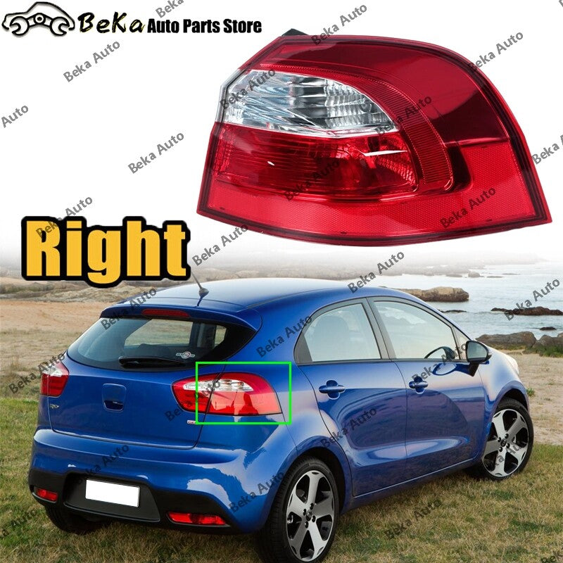 Applicable to the right rear taillight of the 5-door for Kia Rio 2012 2013 2014 Hatchback