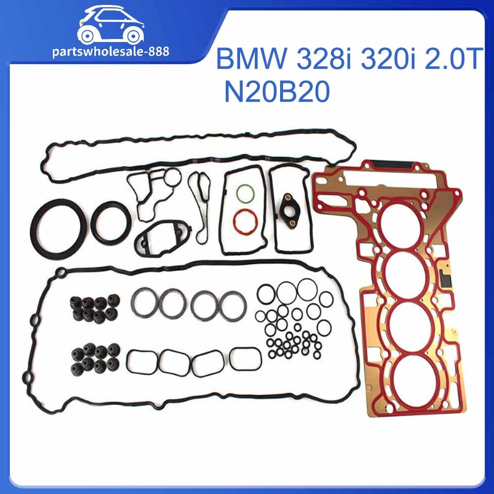 Cylinder head gasket kit suitable for 12-17 year old for BMW 328i 320i 2.0T N20B20 engine overhaul kit.