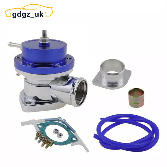 Blue Universal Type-S Turbo Blow Off Valve BOV Adjustable PSI Billet Aluminum