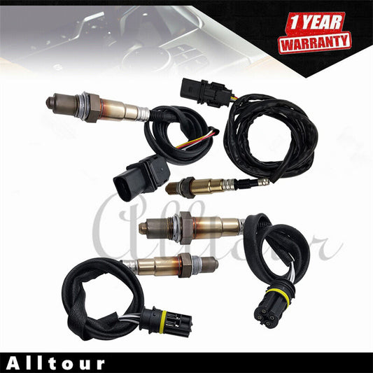 NEW 4Pcs O2 Oxygen Sensor Upstream+Downstream for BMW 335i 2007-2010 3.0L