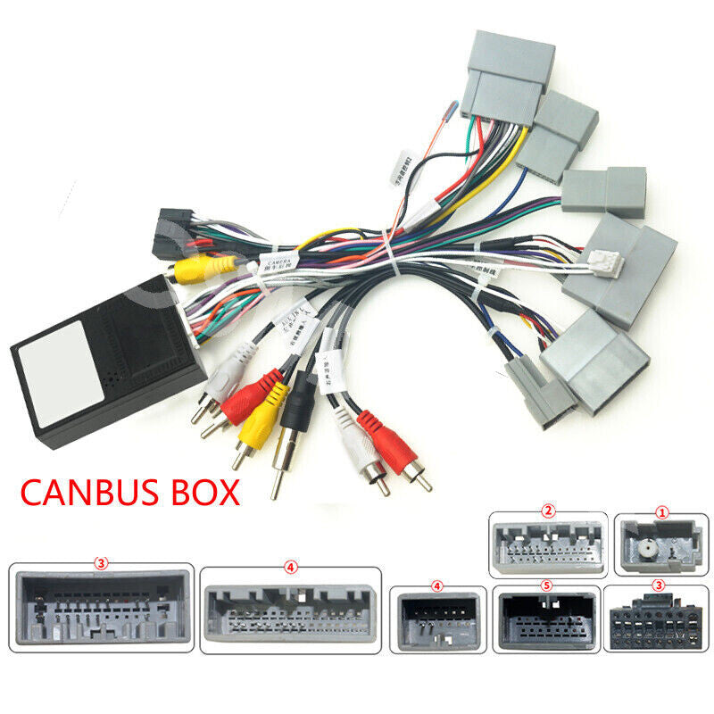 Fit for Honda for Civic 2016-2019 Car Stereo Radio Wiring Harness Connector Adapter