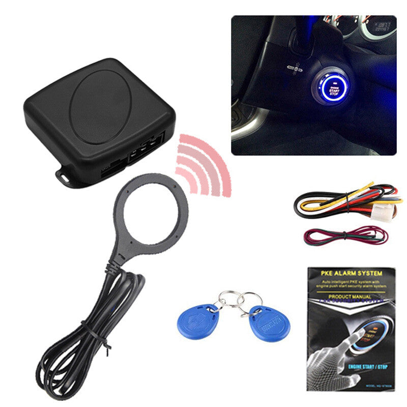 American keyless entry engine start alarm button remote starter ignition switch