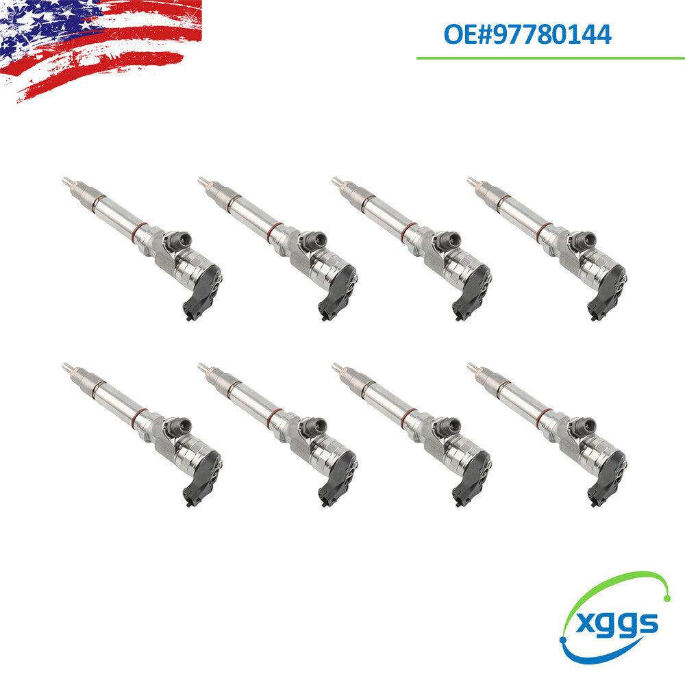 8X 0445120027 For 2004.5-2005 for Chevrolet for GMC 6.6L Duramax LLY Fuel Injectors