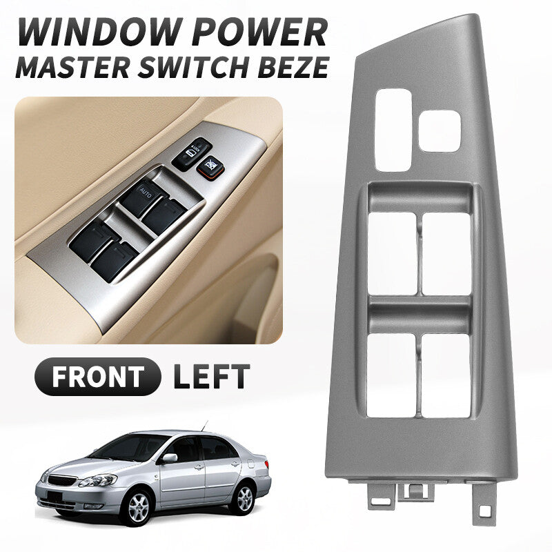 Front Master Power Window Switch Trim Bezel Panel for 2003-2008 for Toyota for Corolla