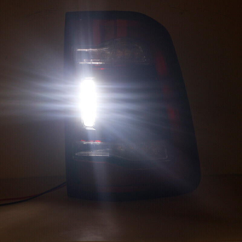 Drive-side LED taillights and rear brake stop lights are available for the for Dodge for RAM 1500 (2019-2022).
