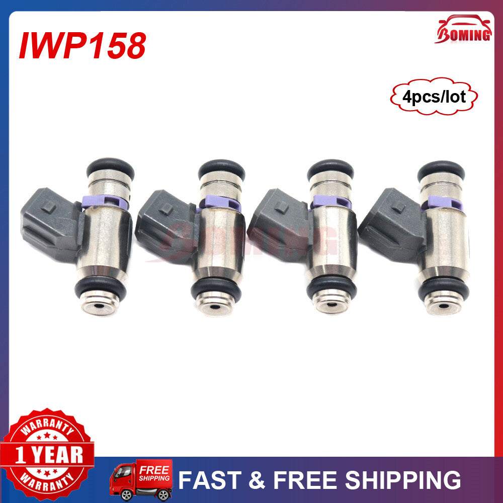 4x Fuel Injectors IWP158 for VW Pointer Polo Derby 1.8L 2005-11 46791211 IWP-158