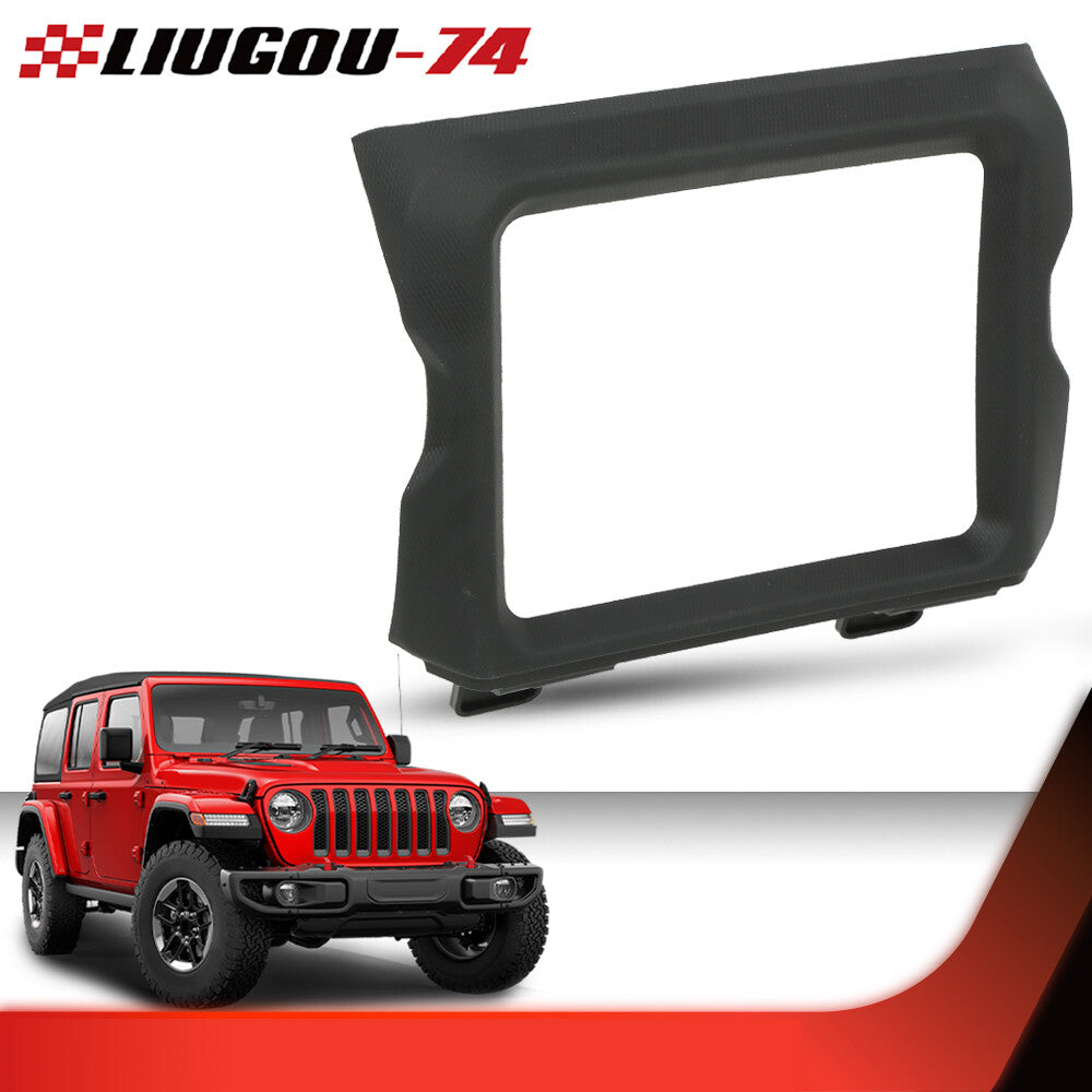 Suitable for 2018-24 for Jeep for Wrangler JL 8.4-inch Uconnect Touchscreen Radio Ring Surround