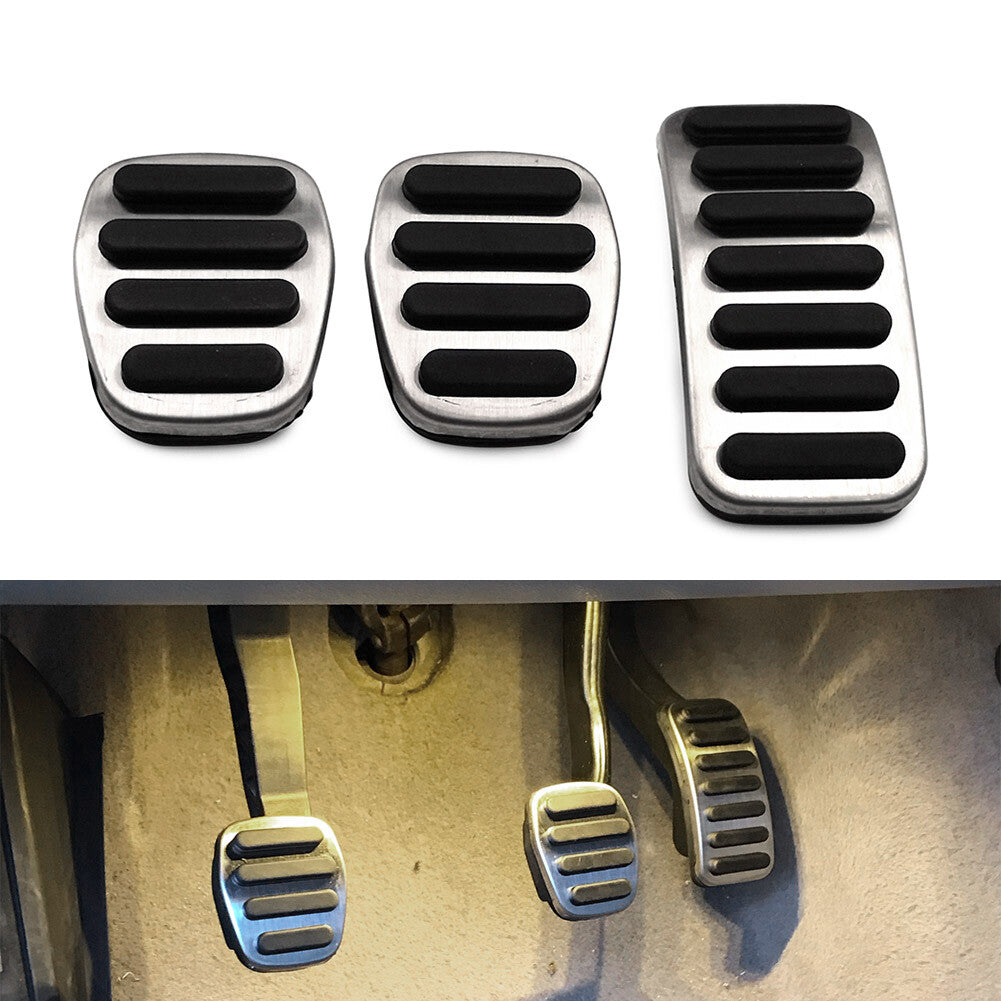 Stainless Steel Car Clutch Brake Gas Pedals Cover for Volvo S40 V40 C30 XC30