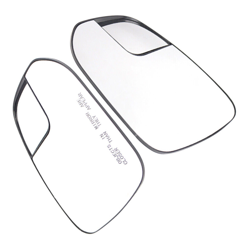 2Pcs Blind Spot Heated Mirror Glass LH+RH Fits for Toyota Rav4 16-18 for 4Runner 14-20
