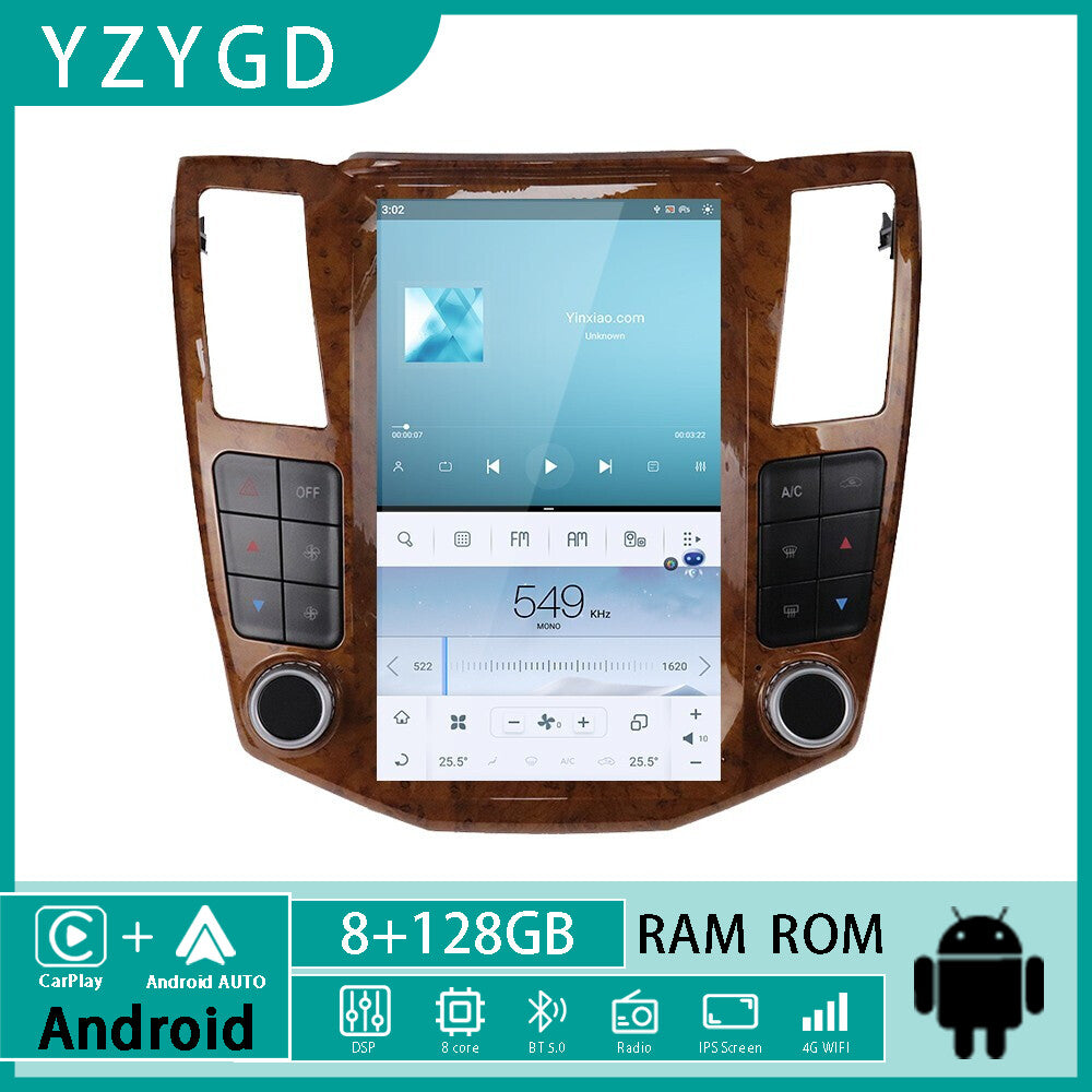 for Lexus RX300 RX330 RX350 RX400H 2004-2008 Stereo 2Din Car Radio GPS Receiver