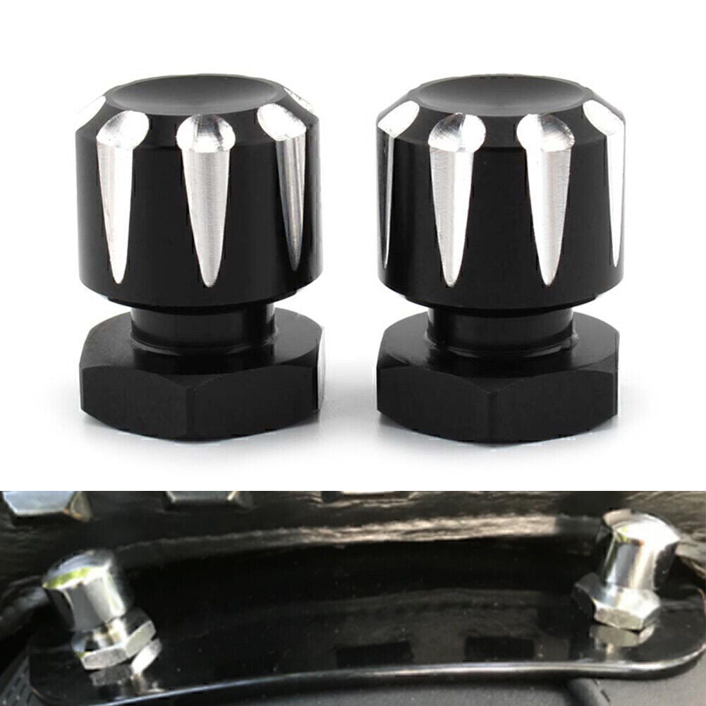 CNC F¨¹r for Harley Road King Road Glide Softail Solo Bestigungsmuttern Schrauben