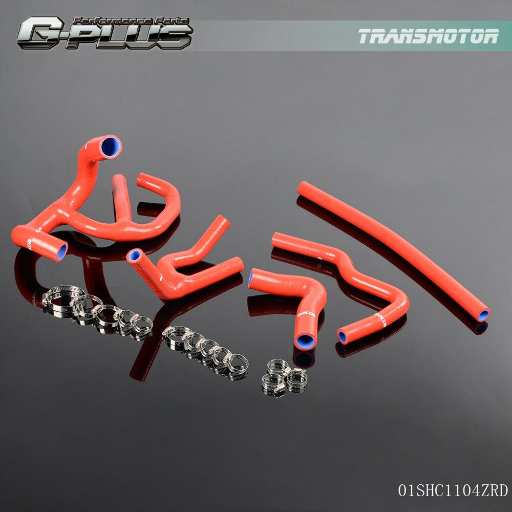Silicone radiant hose kit for ROVER for Mini Cooper SS SPI 1275/1.3L 90-00 Red