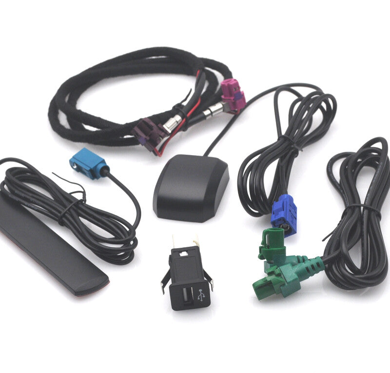 Retrofit High Multimedia Navigation antenna cable for BMW F10 5 F07 GT F15 F11