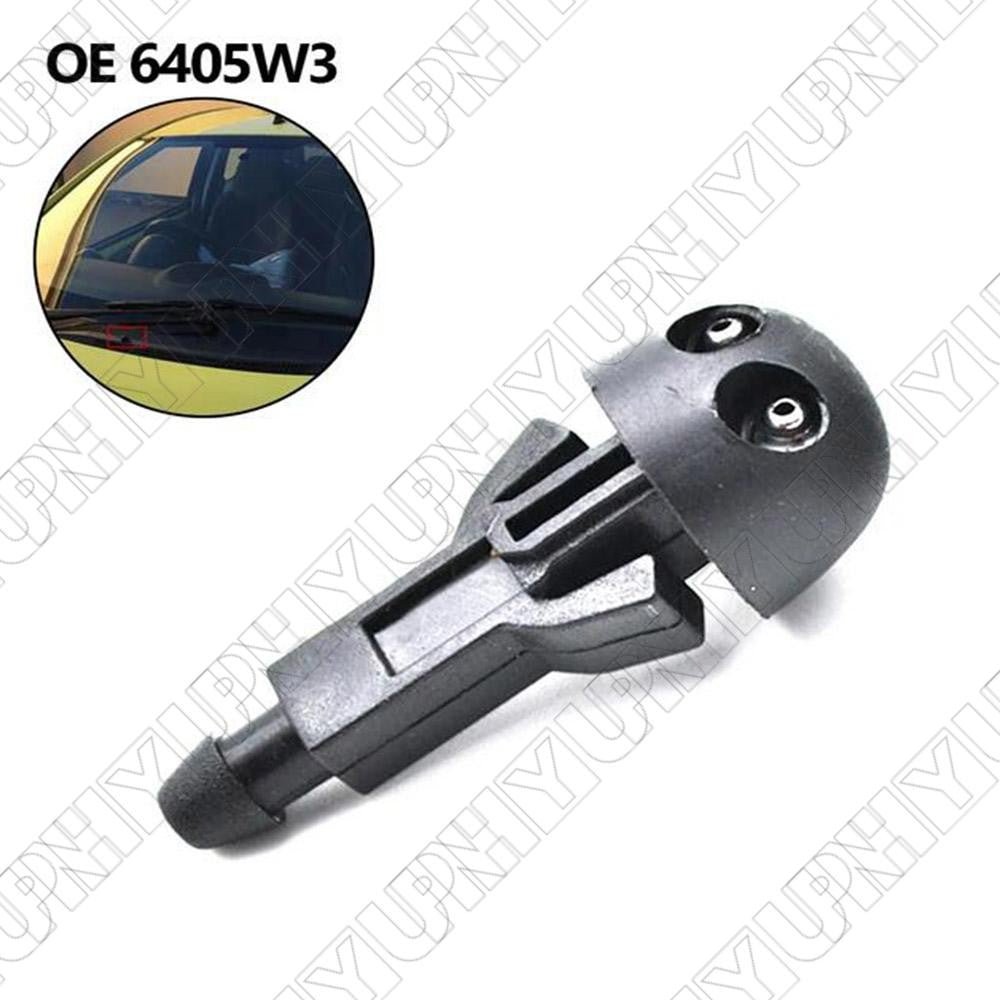 For 05-14 for Peugeot 107 for Citroen C1 Front Windscreen Washer Jet Water Nozzle 6405W3