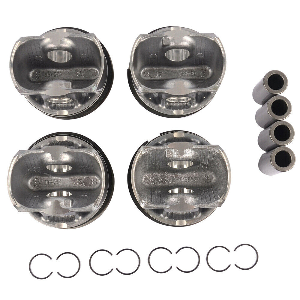 4x Pistons Rings ¦µ84mm / CR 10:1 for BMW 328i 428i 528i X3 F30 F10 N20B20A 2.0T