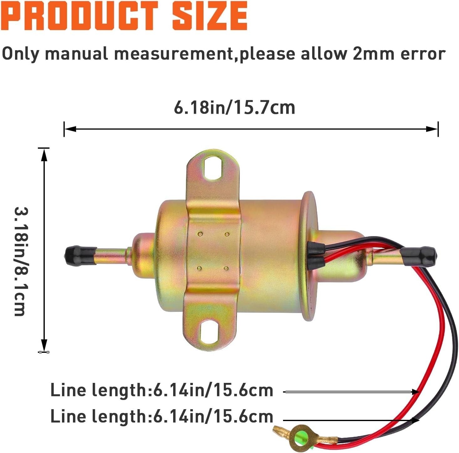 E11005 Electric Fuel Pump for Polaris Ranger 400 HO 500 4011545 4011492 4170020