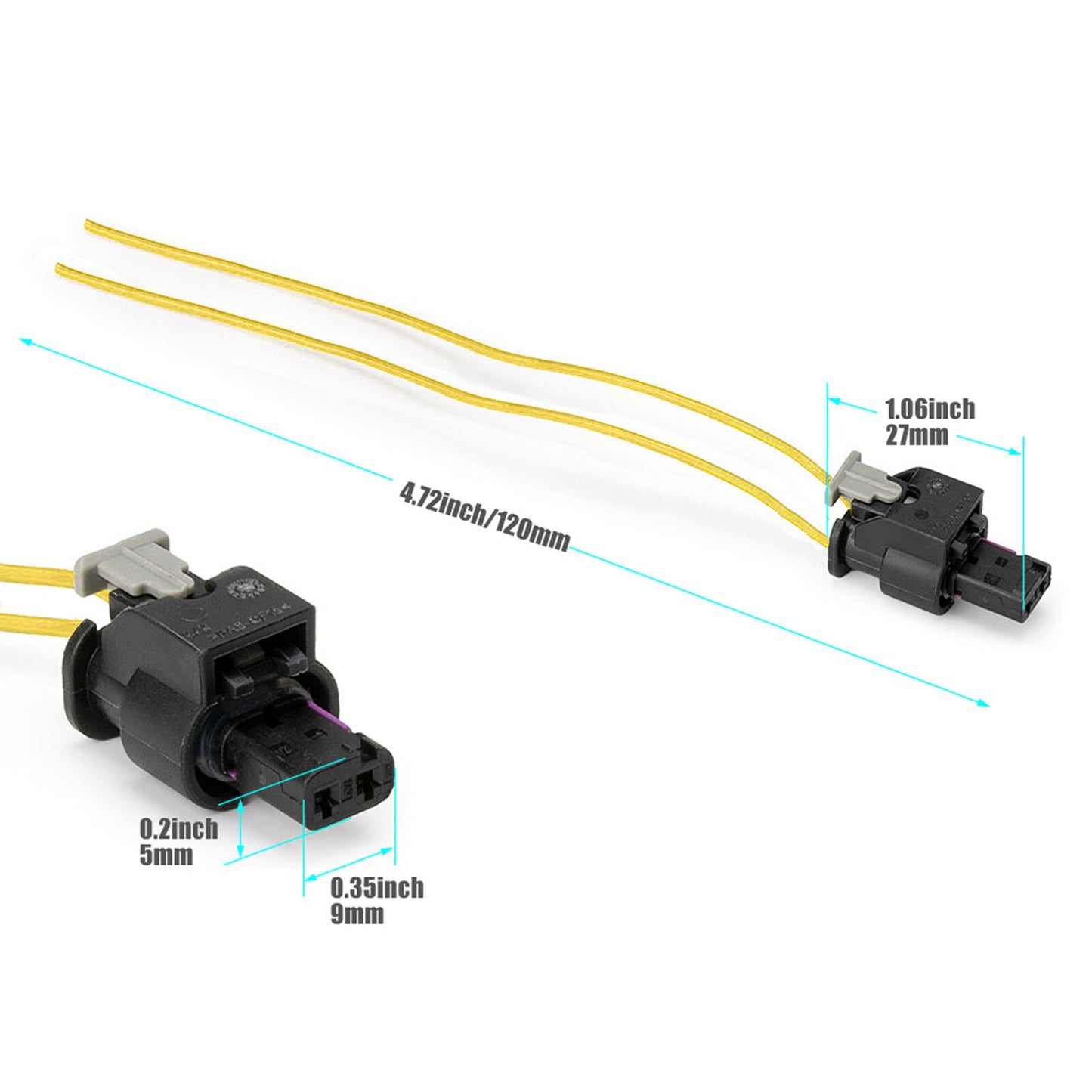 for Chevrolet Traverse 2018-2023 for GMC for Hummer EV Pickup 2022 Plug Pigtail 13583411