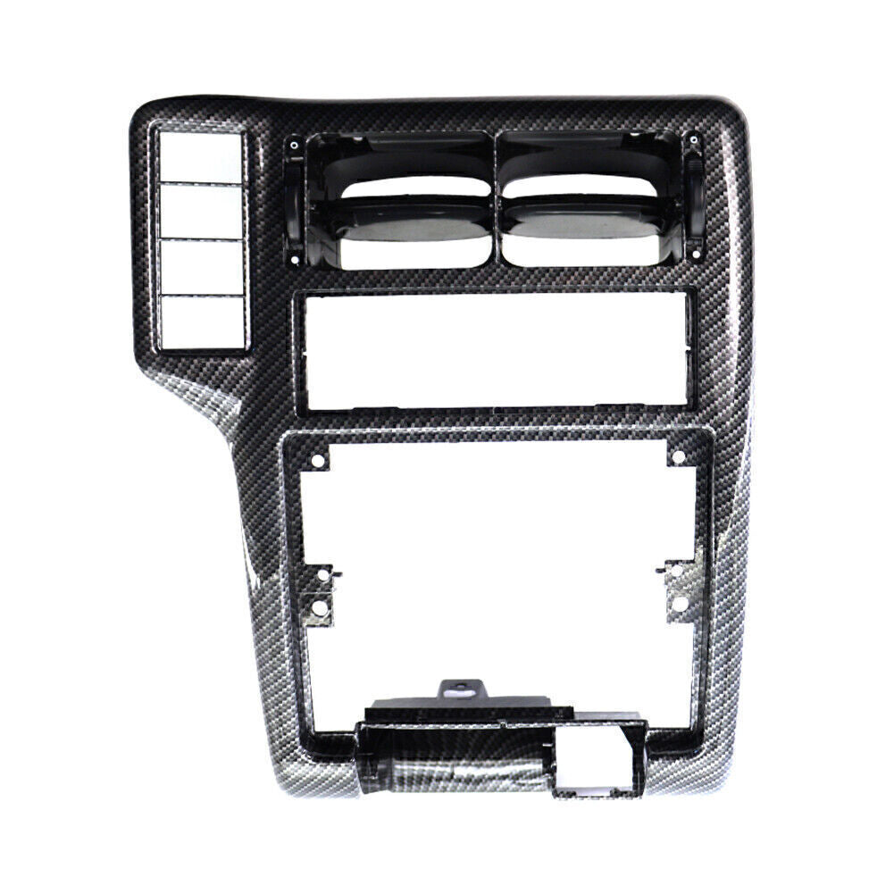 Carbon Fiber Center Console Dash AC Air Vent Grille for VW POLO 94-97 6N1858071A