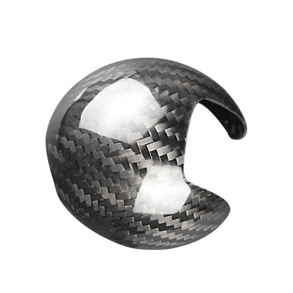 Carbon Fiber Car Gear Shift Knob Cover Trim Fit for Audi A3 S3 2014-2018 2017 2016
