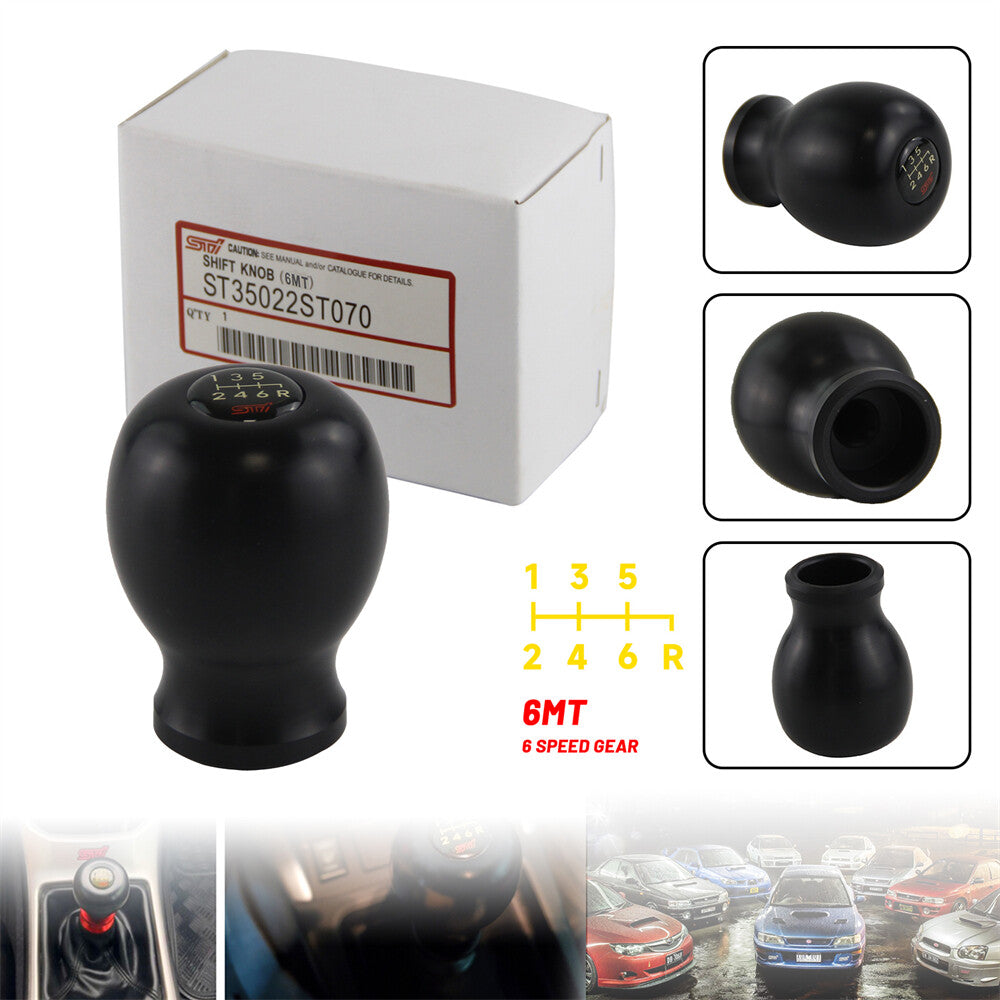 Shift Knob STI 6MT Gear Knob for Subaru WRX Impreza Legacy GDA GDB GC8 M121.25