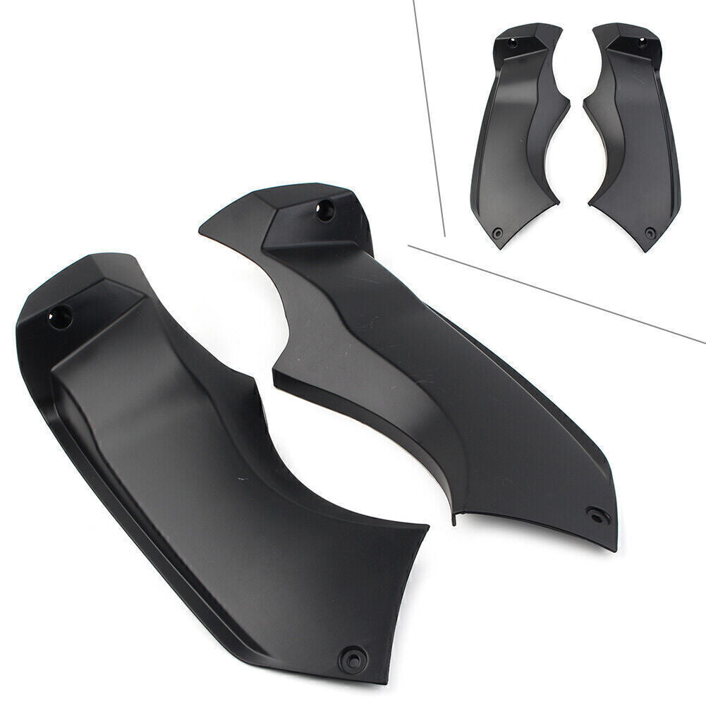 Air Tube Cover Fairing Left  Right for Kawasaki ZX 6R ZX6R 2003-04 Black