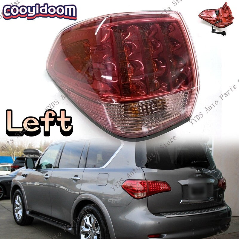 Left Tail Light Lamp Fog Lamp for Infiniti QX56 2011-13 for Infiniti QX80 2015-17