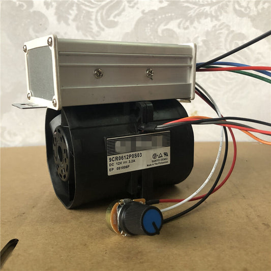 Motor Stepless Speed Controller 12V 20A Car Turbo Double Fan Turbo Charger