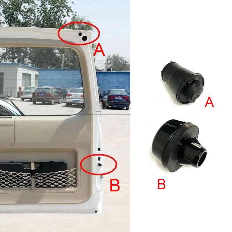for Toyota Prado LC120 2003-09 Rear Trunk Tailgate Rubber Stop Buffer Cushion 3X