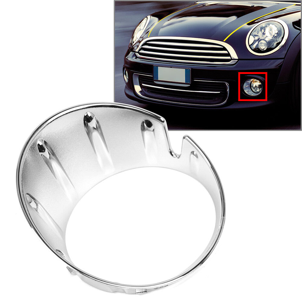 Front Fog Light Frame Trim Ring Cover Left for BMW for Mini Cooper R55 R56 R57 R58