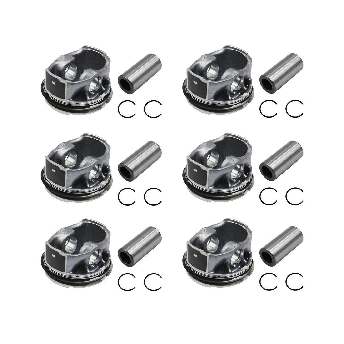 AJ126 Engine Gasket Set Crankshaft Connecting Rod Piston Rings for Jaguar Land