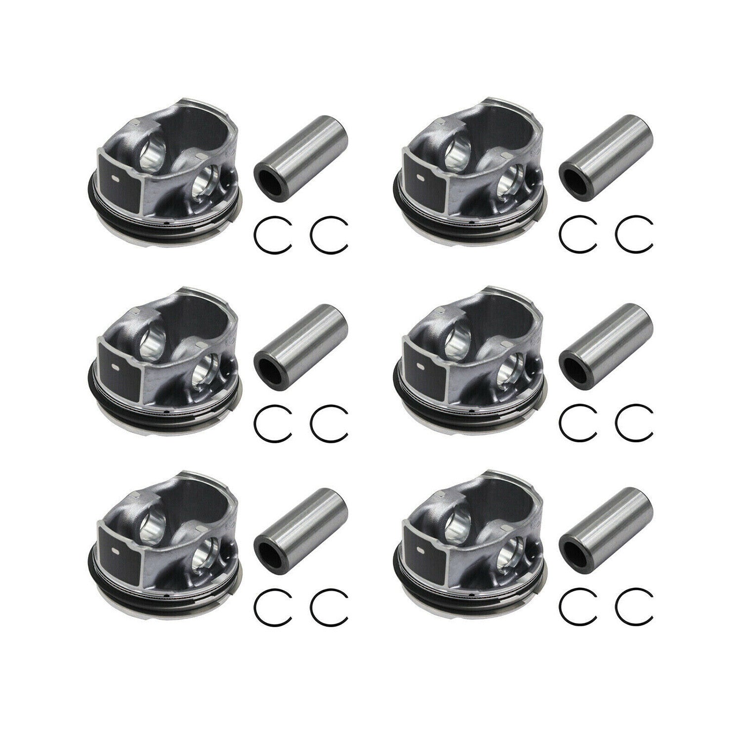 AJ126 Engine Gasket Set Crankshaft Connecting Rod Piston Rings for Jaguar Land