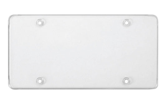 1 piece of car flat license plate frame cover front cover rear trunk transparent for Alfa Romeo