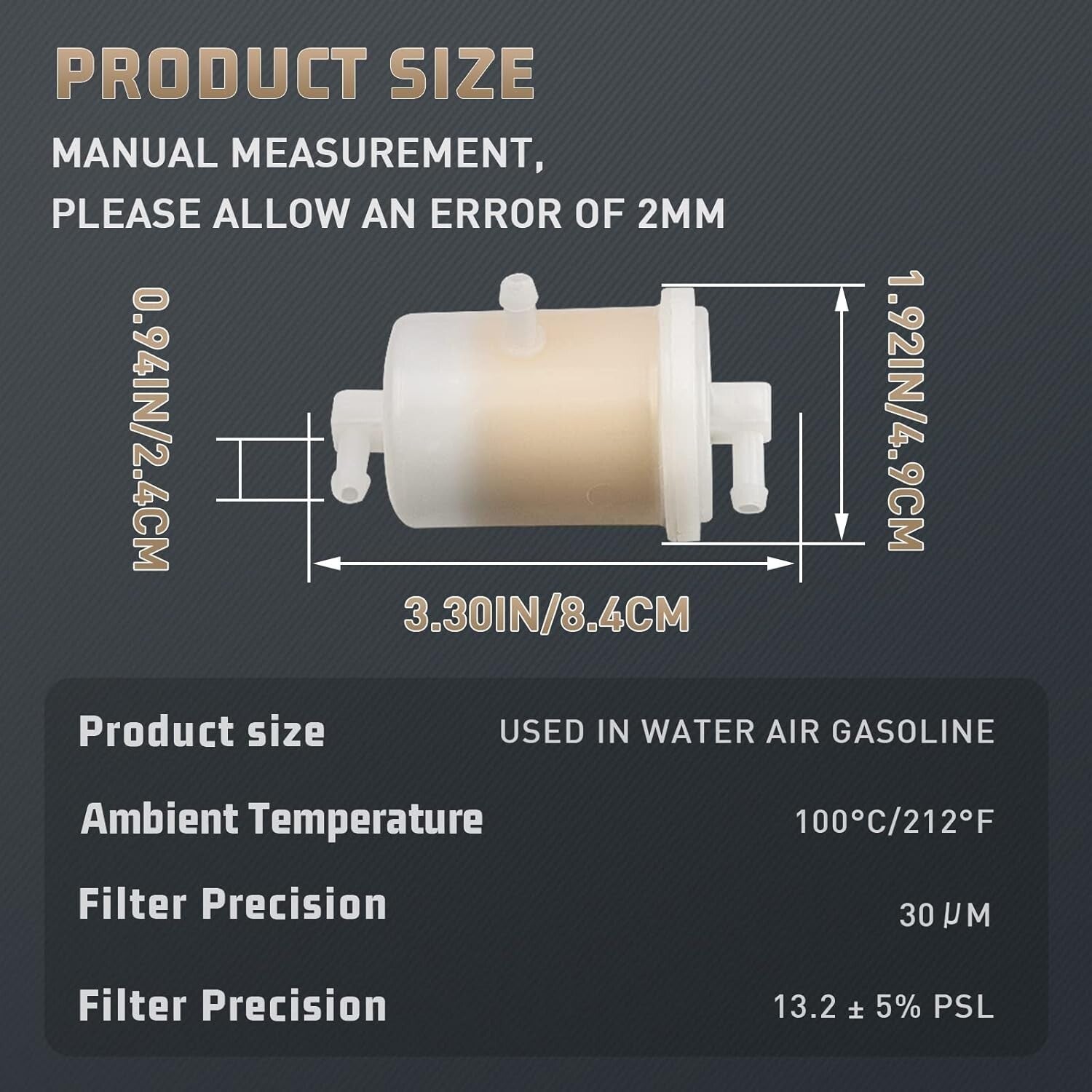 1963730096 Fuel Filter For Lombardini 15Ld 44015Ld 500/15Ld 315/3Lld 450/3Ld 510