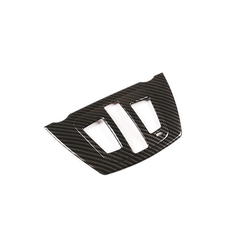 ABS Carbon Fiber Car Roof Read Light Decor Cover Trim for BMW 5 Series 2011-2016