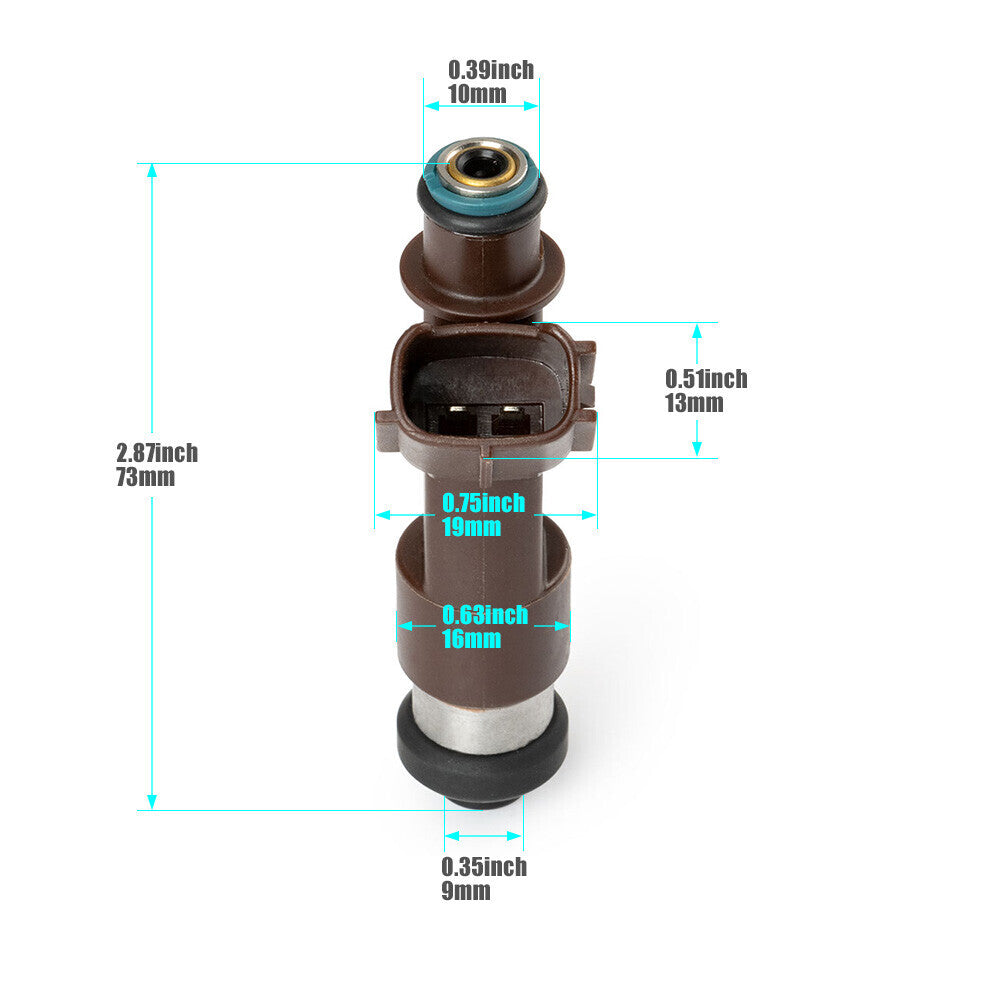8x Fuel injectors for Toyota Tundra Sequoia 4Runner for Lexus GX470 4.7L 2005-2009
