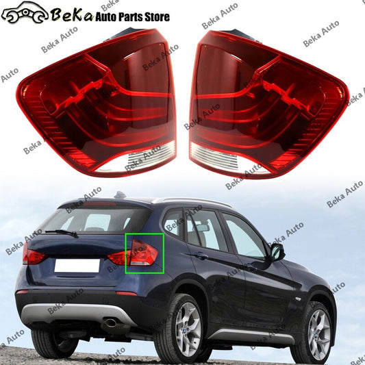 A pair of exterior taillights, turn signals, and brake lights suitable for 2008-2009-2015 for BMW X1 E84 LHRH models.