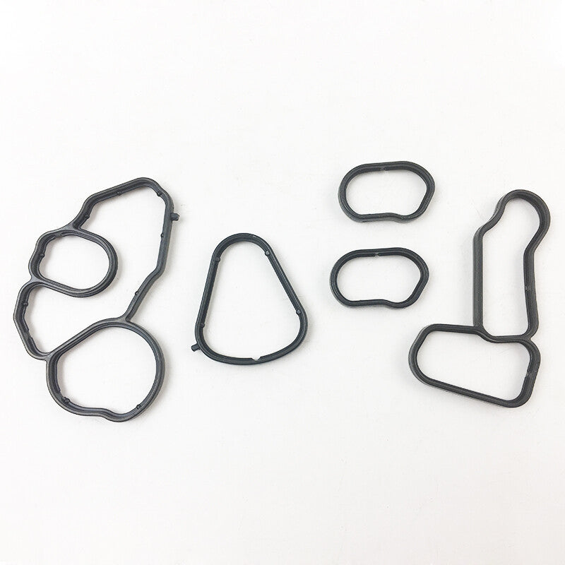 Set of 5 Pcs Gasket Set Oil Cooler for BMW 1er 3er F20 F21 F30 F31 F35 F80