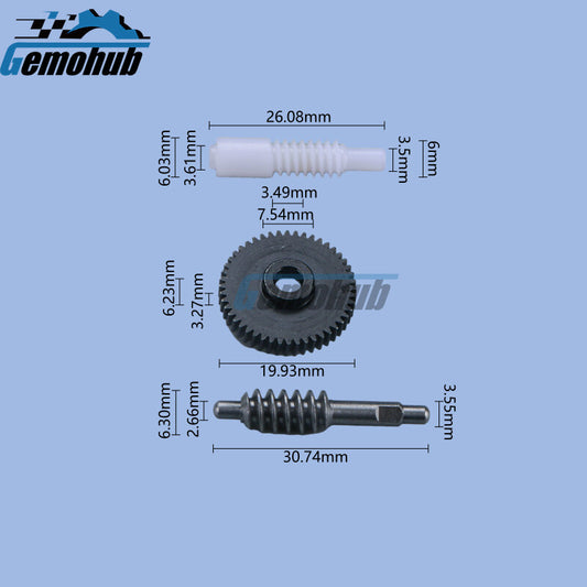 Side Wing Mirror Folding Gear Repair/Replacement Kit for 2007-2011 for Subaru XV