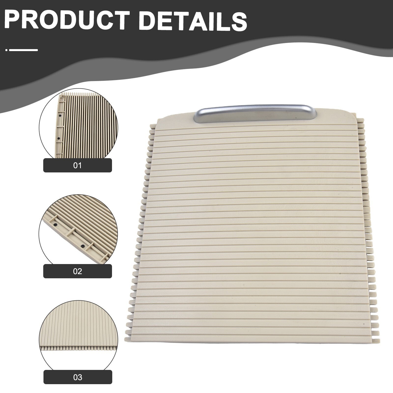 39870905 Center Console Sliding Cover Beige for Volvo For S80 For V70 For XC70