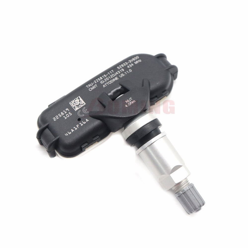 52933-3V600 TPMS is a new 4-piece tire pressure sensor kit for the 2015-2017 for Hyundai Azera.
