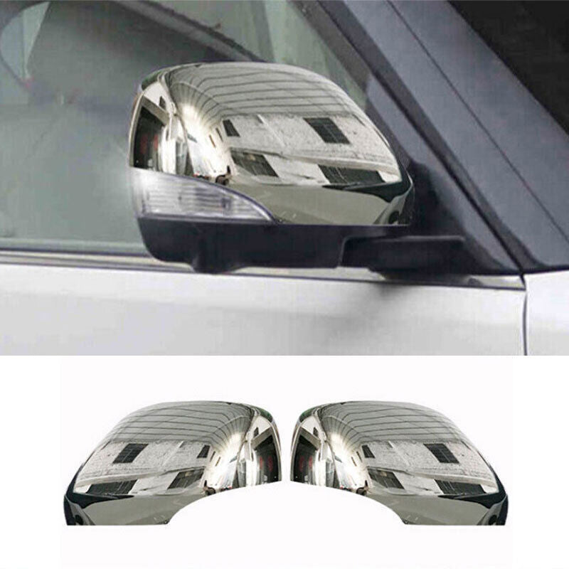 for Nissan Armada 2017-2023 Chrome Exterior Side Door Mirror Covers Style New 2p