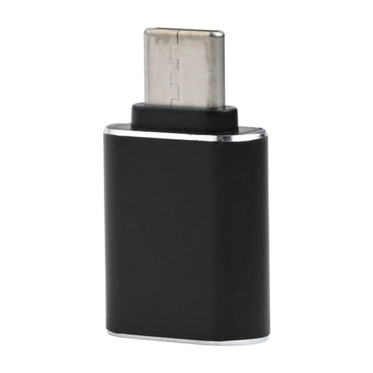 Compact design for Android Auto and CarPlay wireless adapter with USB A and C ports.